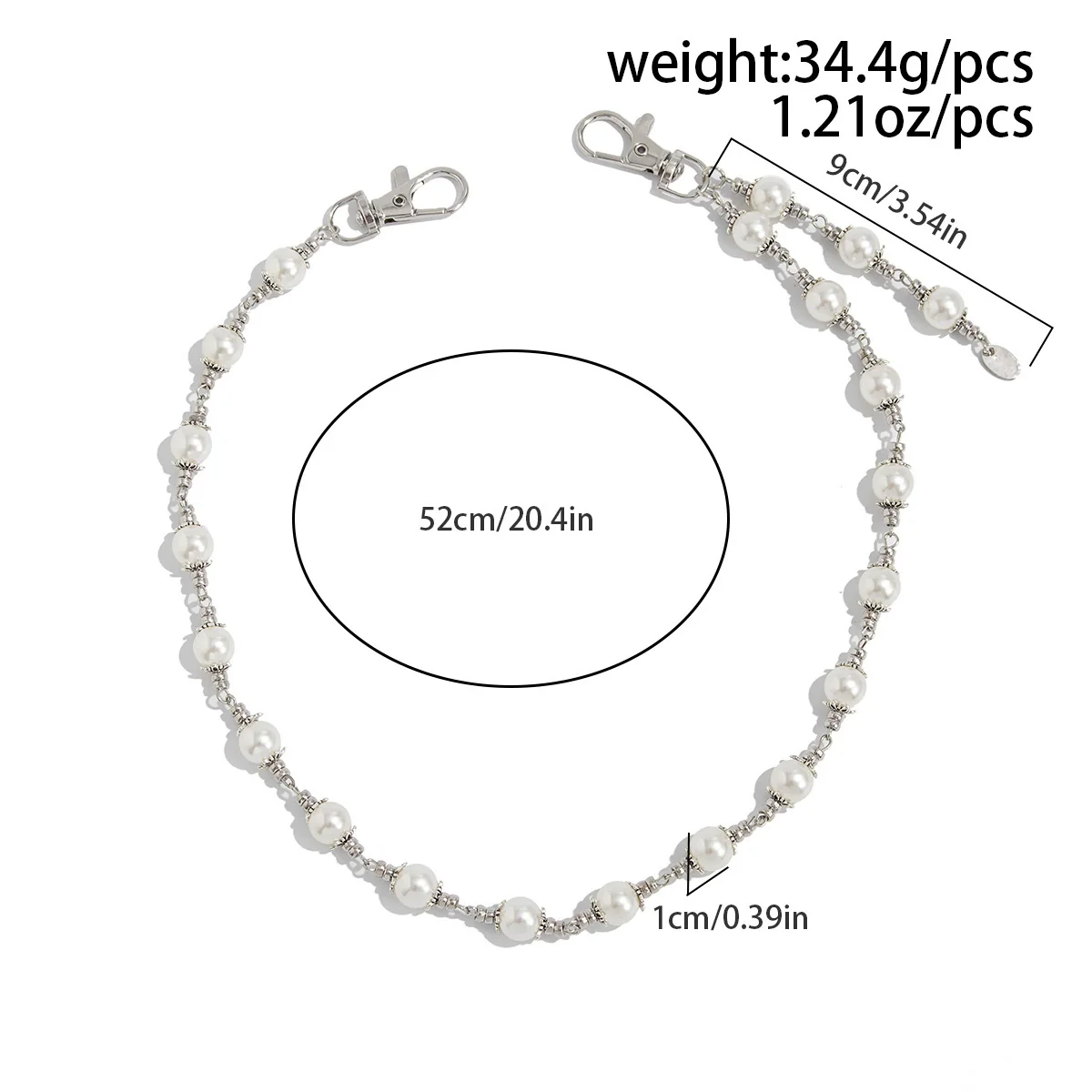 Plastic Hip Hop Boys Jeans Hanging Chain Waist Chain - Image 7