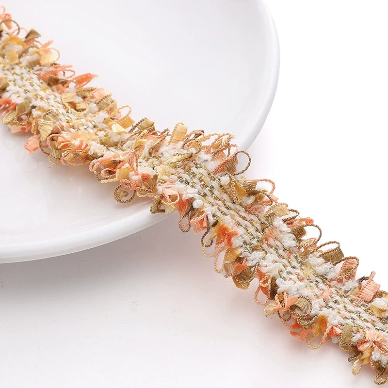Polyester Lace Jewelry And Garment Accessories Handmade With Glass And Glaze Materials Braided Line Rope - Image 20