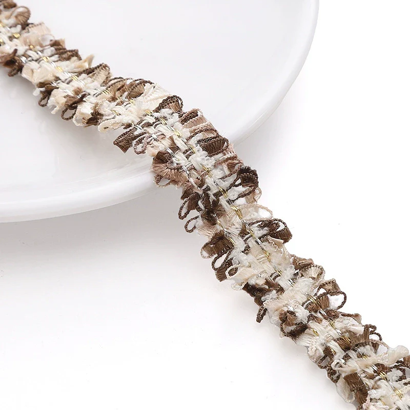 Polyester Lace Jewelry And Garment Accessories Handmade With Glass And Glaze Materials Braided Line Rope - Image 8