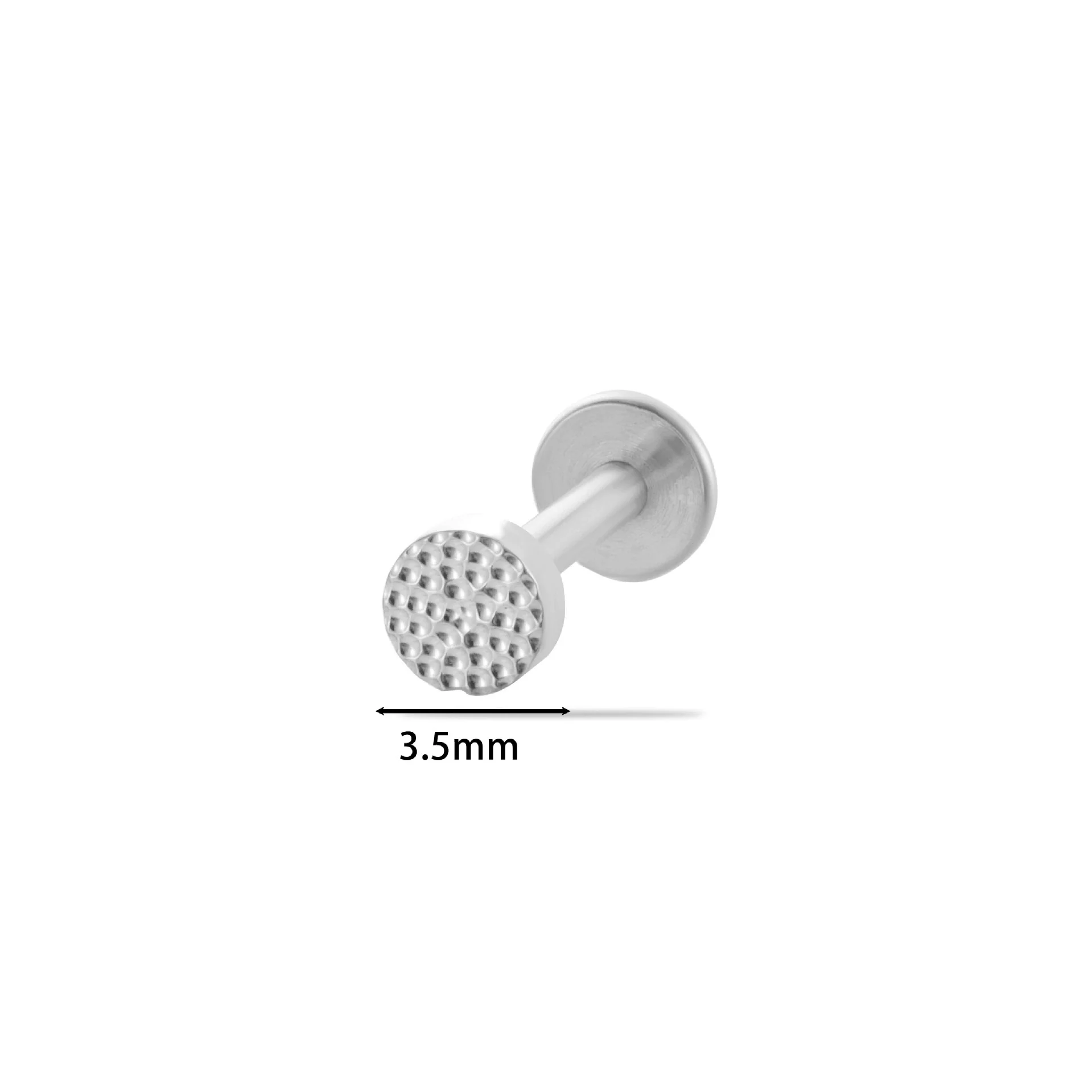 Puncture Earrings Titanium Alloy Heart Shape Electroplating For Women - Image 11