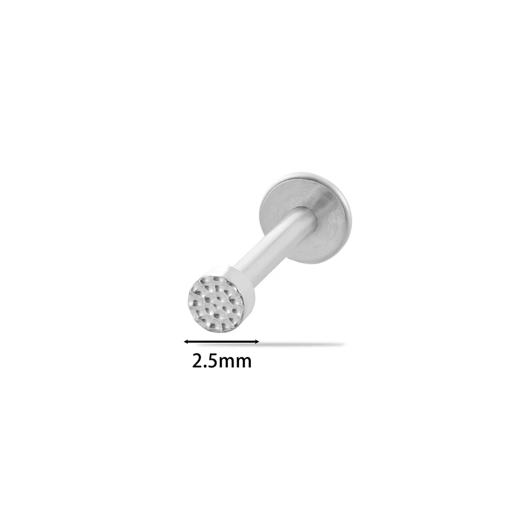Puncture Earrings Titanium Alloy Heart Shape Electroplating For Women - Image 7