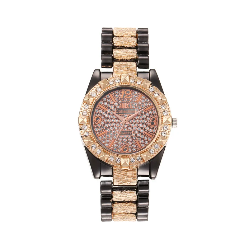 Quartz Watch Alloy Strap Iron Buckle Round Dial Fashion Style For Men And Women - Image 6