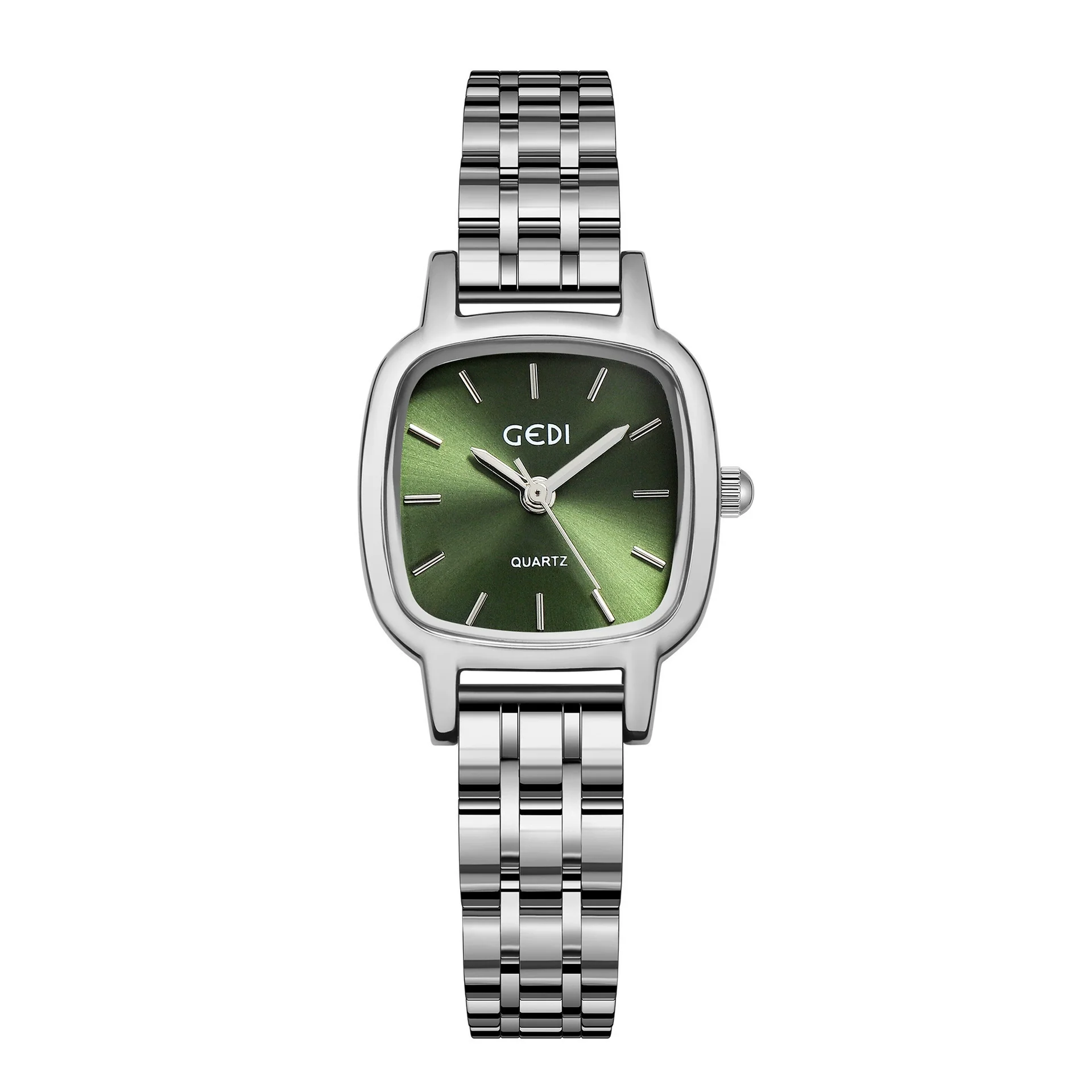 Quartz Watch Alloy Strap Square Dial Female Casual Style - Image 6