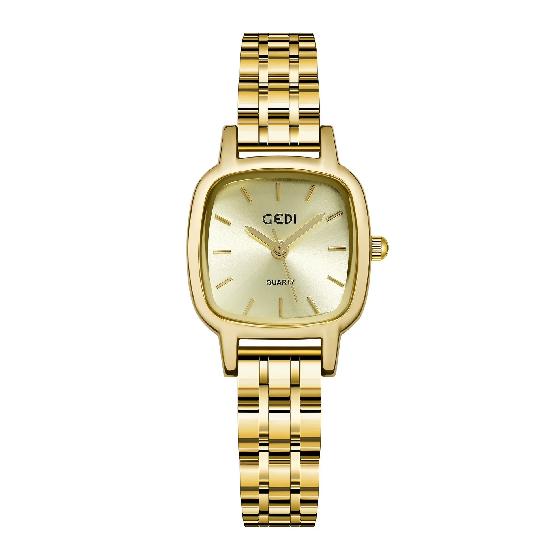 Quartz Watch Alloy Strap Square Dial Female Casual Style - Image 7