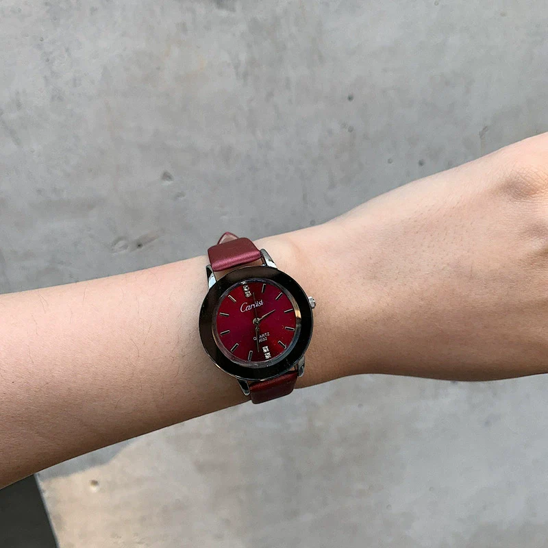 Quartz Watch Zinc Alloy Case Imitation Leather Strap Round Dial For Men And Women Couples - Image 7