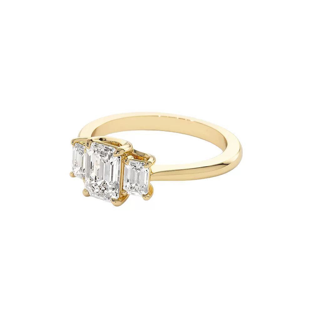 Ring Copper Zircon Geometric Light Luxury Women's Fashion Jewelry - Image 5