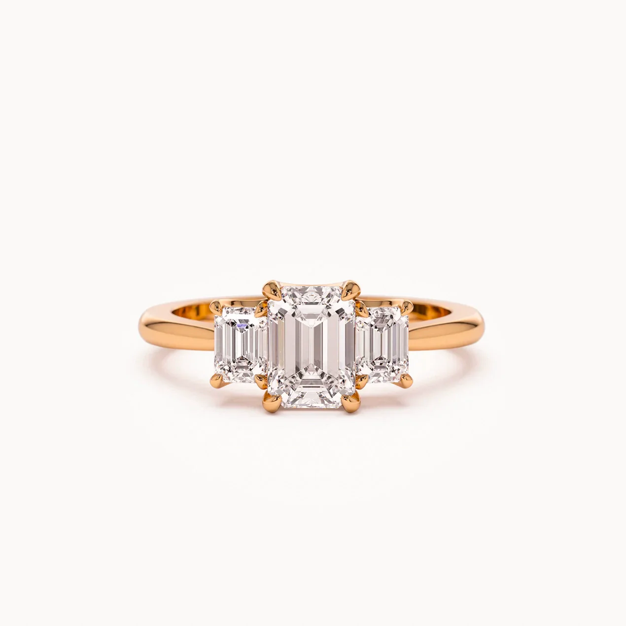 Ring Copper Zircon Geometric Light Luxury Women's Fashion Jewelry - Image 7