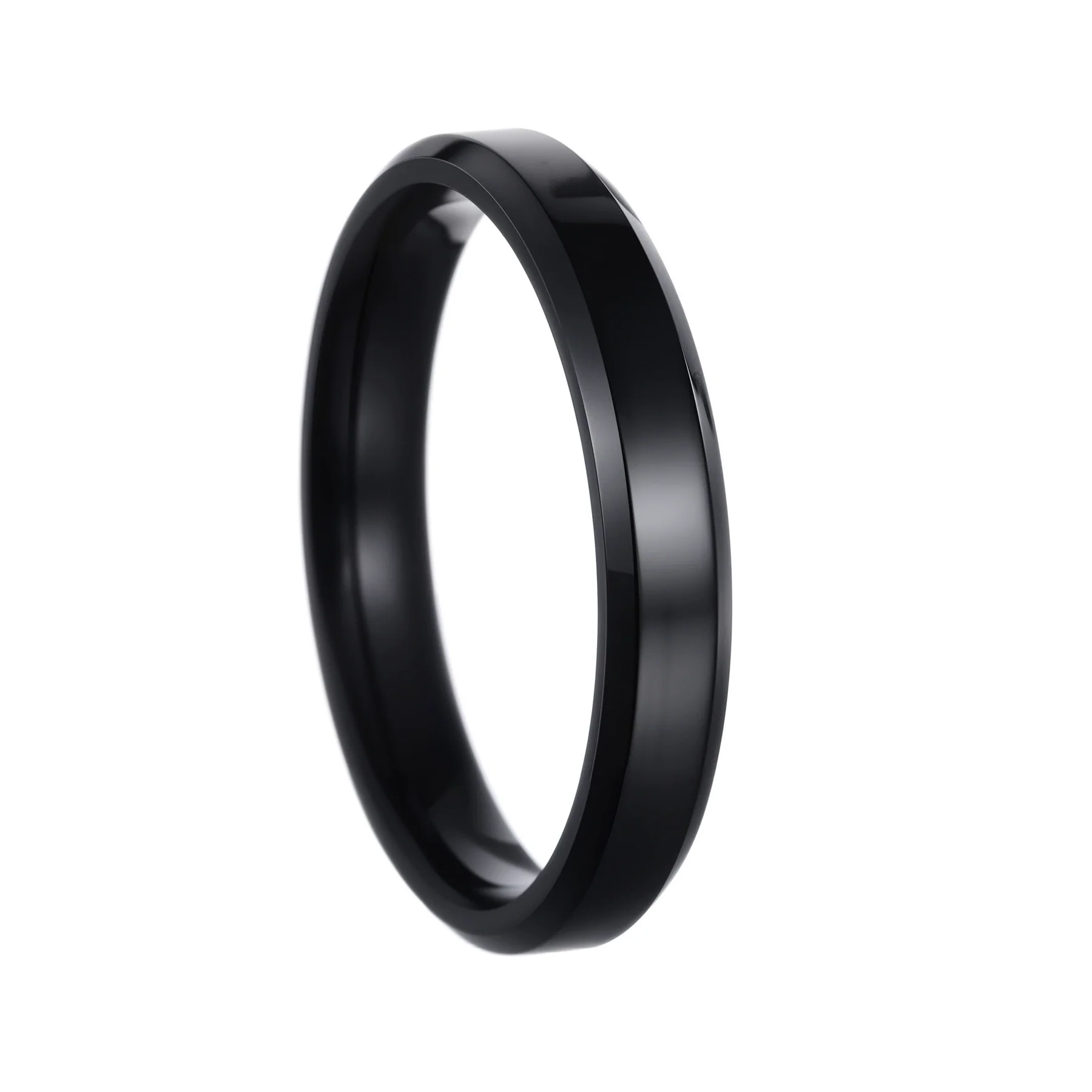 Ring Titanium Steel Geometric Style Vacuum Plating Unisex - Image 12