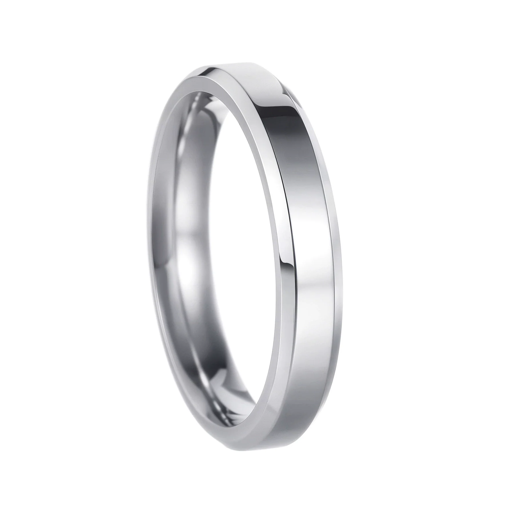 Ring Titanium Steel Geometric Style Vacuum Plating Unisex - Image 9