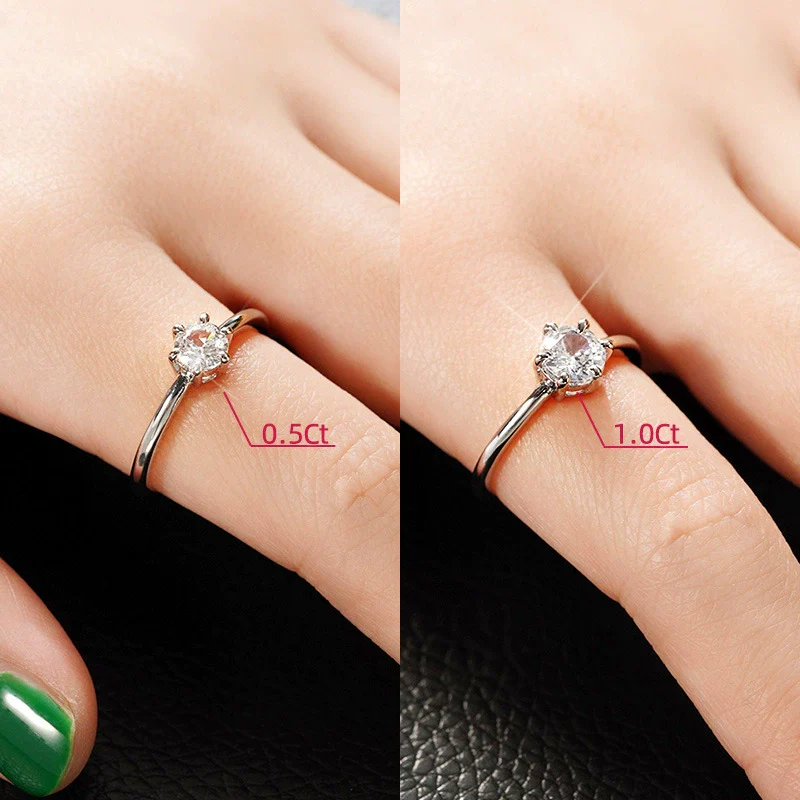 Rings Copper Light Luxury Geometric Zircon Inlay For Women - Image 3