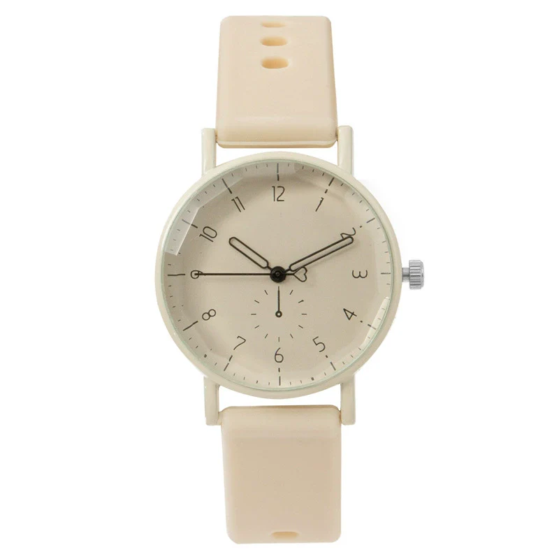 Silicone Cartoon Round Dial Female Quartz Watch - Image 11