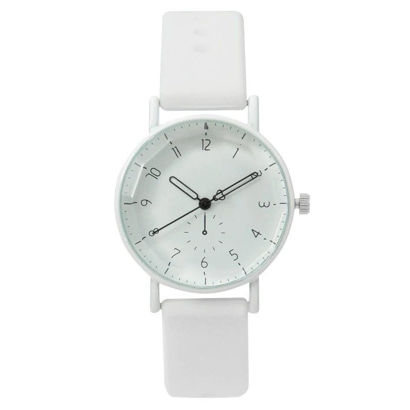 Silicone Cartoon Round Dial Female Quartz Watch - Image 12