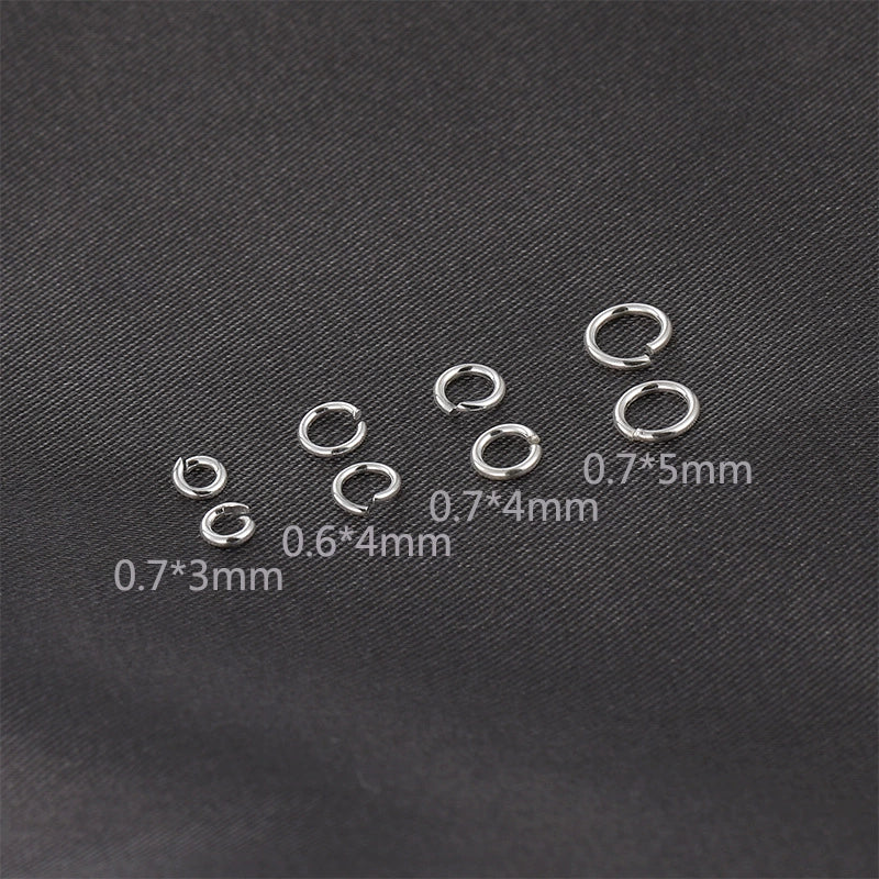 Silver Open Ring Jewelry Basic Accessories Electroplated - Image 12