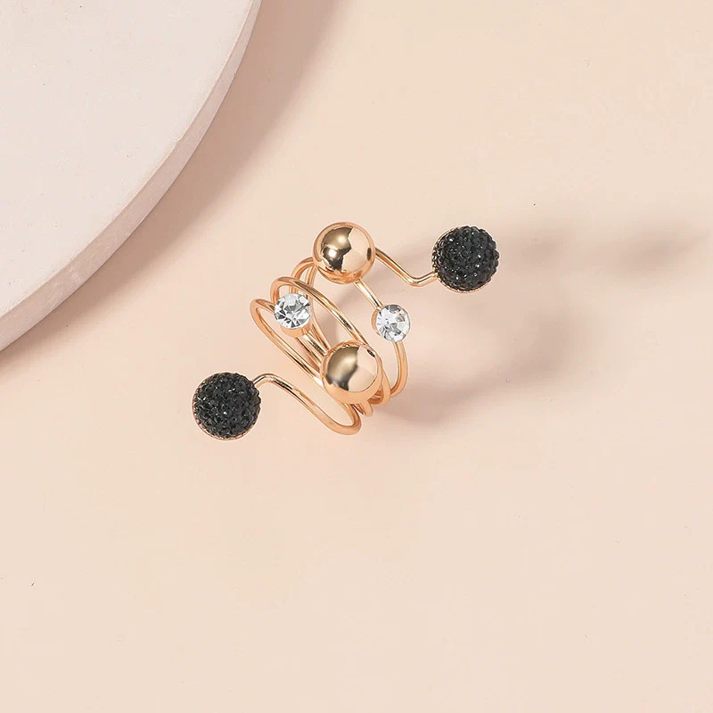 Simple Retro Women's Ring Alloy Resin - Image 8