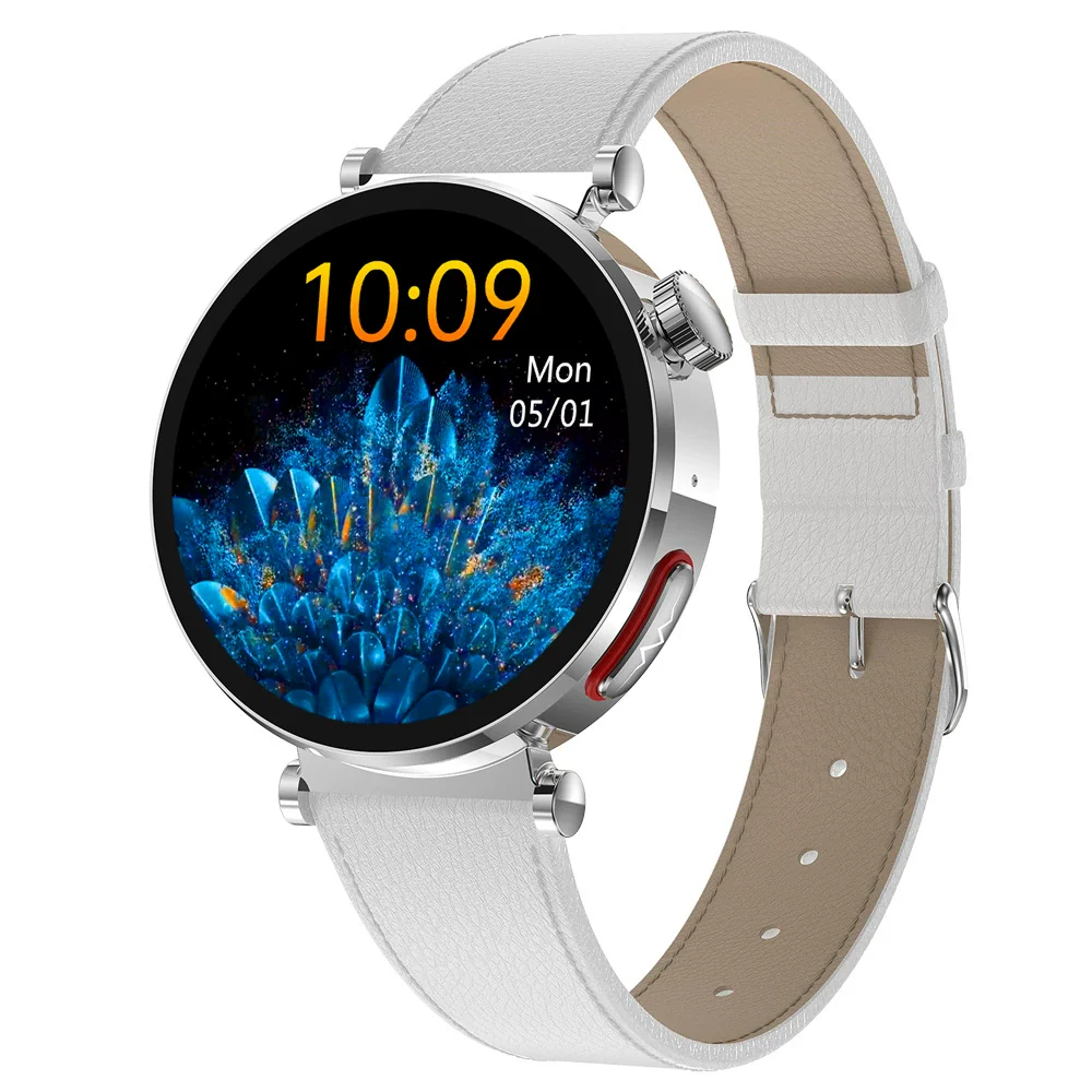 Smart Watch Bluetooth Call Monitoring Amoled Screen Silicone Strap Square Dial - Image 9