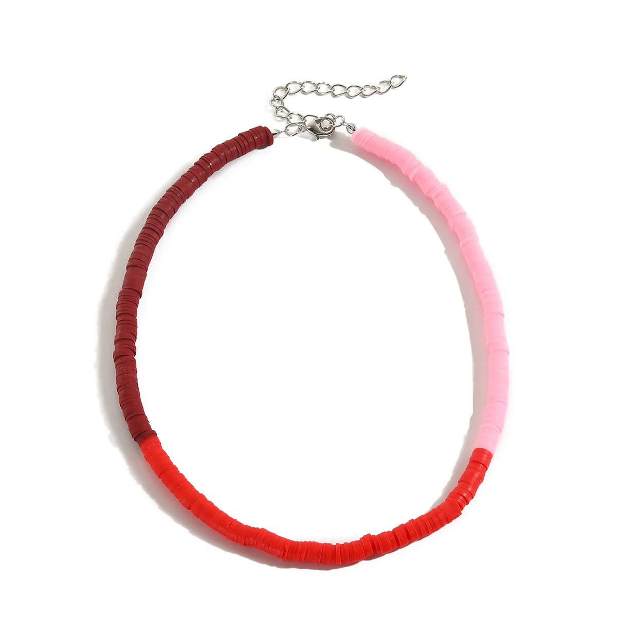 Soft Pottery Round Necklace For Women Handwoven Geometric Style - Image 15