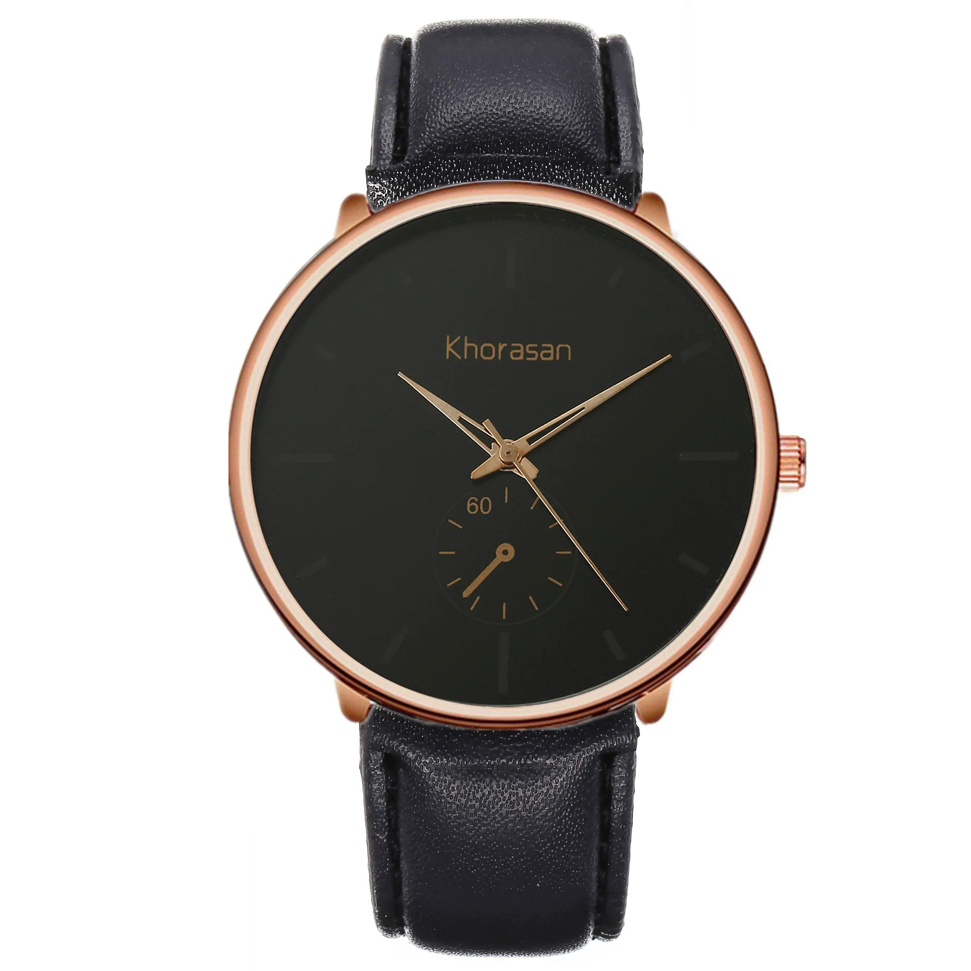 Sports Style Men's Quartz Watch With Alloy Case Imitation Leather Strap And Stainless Steel Buckle Round Dial - Image 9