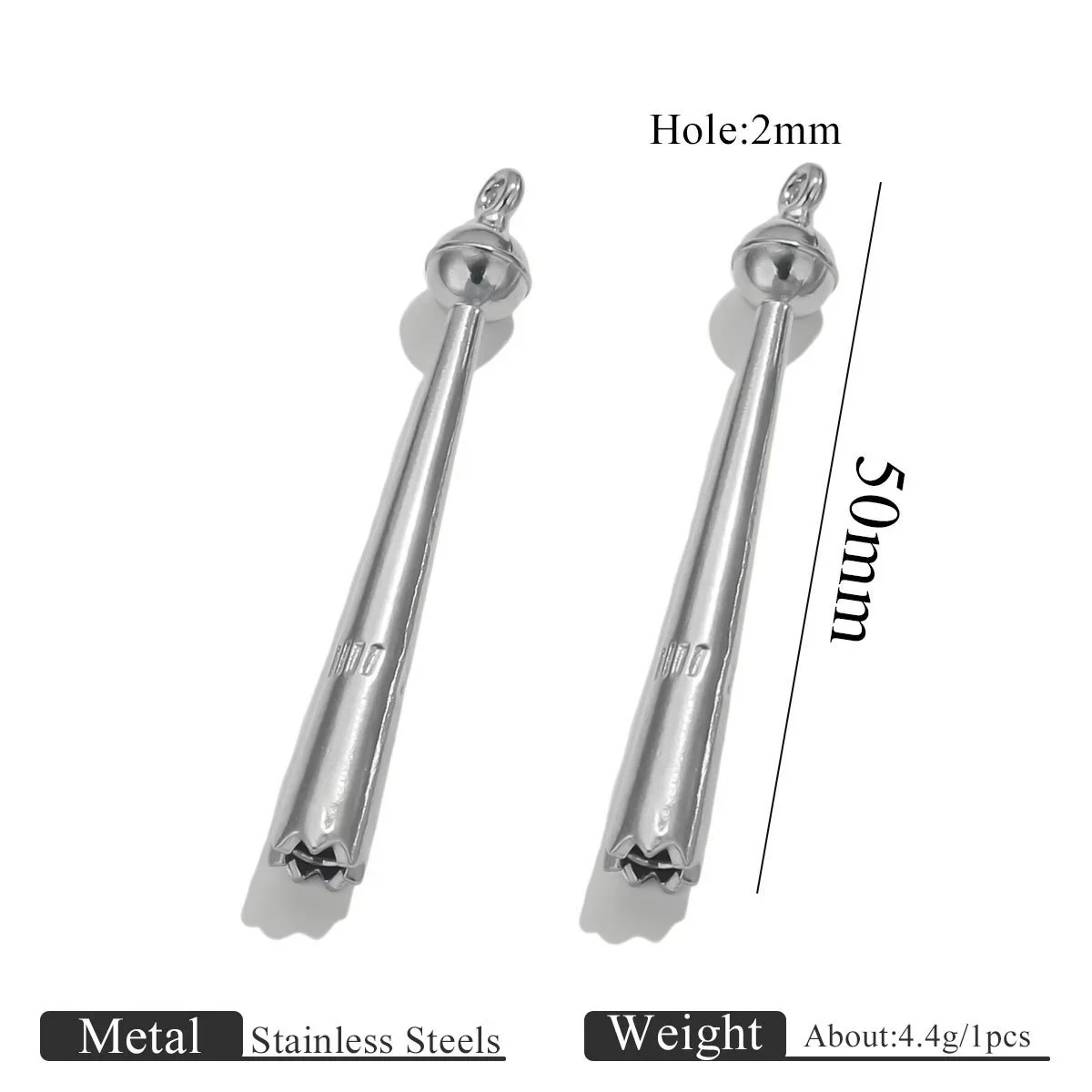 Sports Style Titanium Steel Long Pendant Jewelry Electroplated Stainless Steel Accessories - Image 7