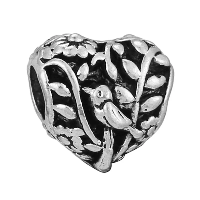 Spring Style Colorful Butterfly Plant Flower Crystal Beaded Pendant Metal Electroplated Totem Design Diy Bracelet Jewelry Accessories - Image 11