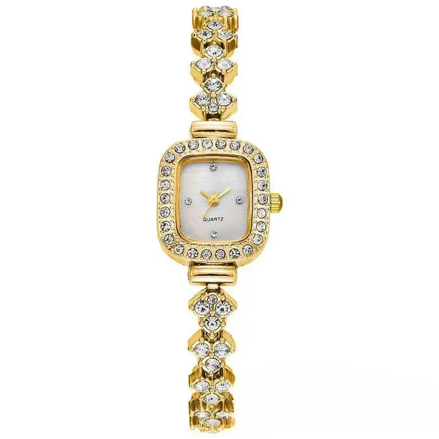 Square Alloy Women's Quartz Bracelet Watch Fashion Style Rectangular Dial - Image 5