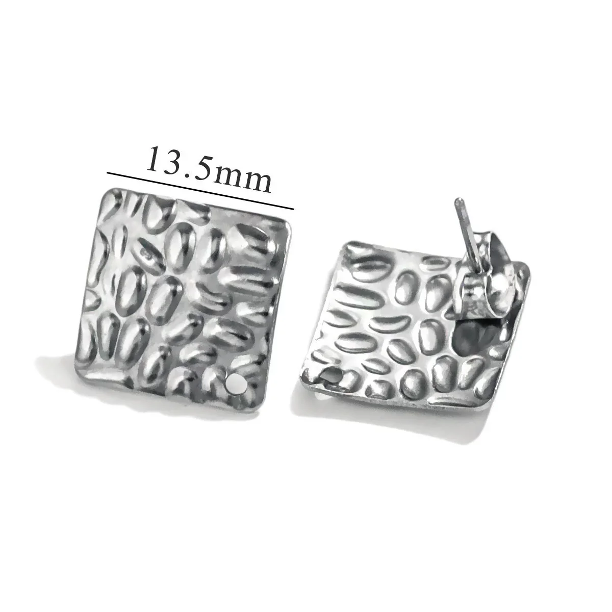 Stainless Steel And 925 Silver Round Electroplated Diy Handmade Earrings Accessories - Image 6