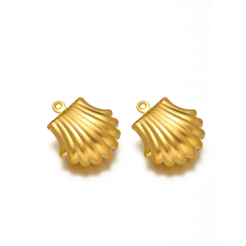 Stainless Steel Angel Heart Corn Hollow Pendant Accessories For Ladies Jewelry Diy - Image 11