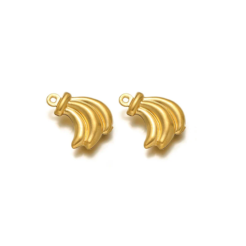 Stainless Steel Angel Heart Corn Hollow Pendant Accessories For Ladies Jewelry Diy - Image 13