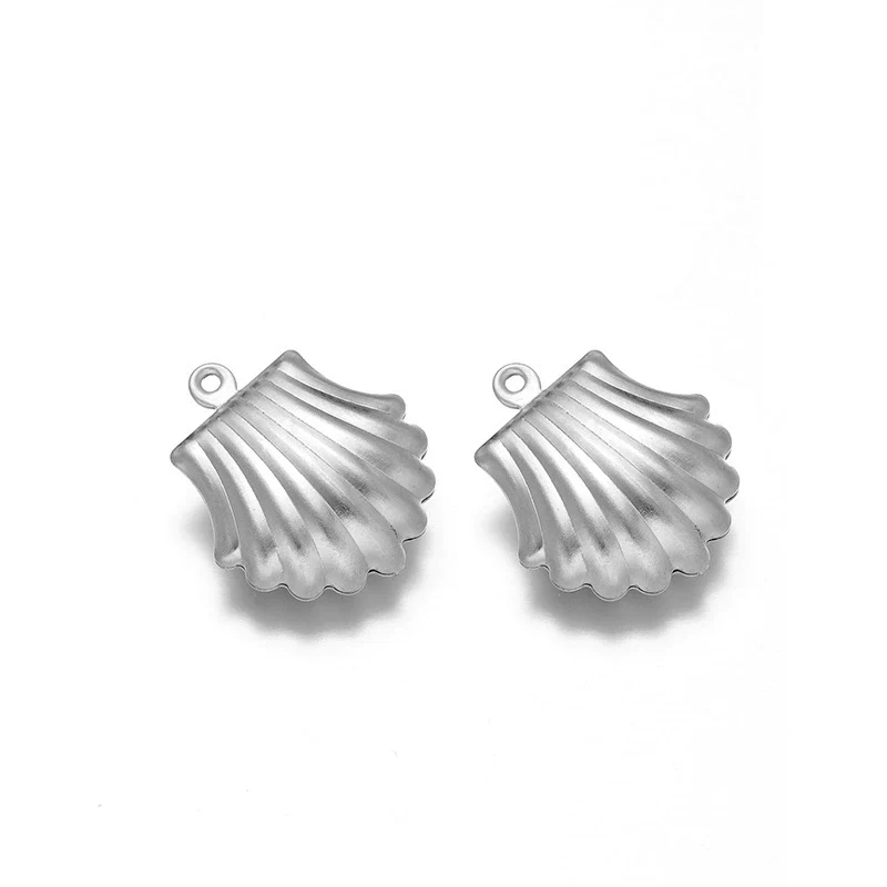 Stainless Steel Angel Heart Corn Hollow Pendant Accessories For Ladies Jewelry Diy - Image 20