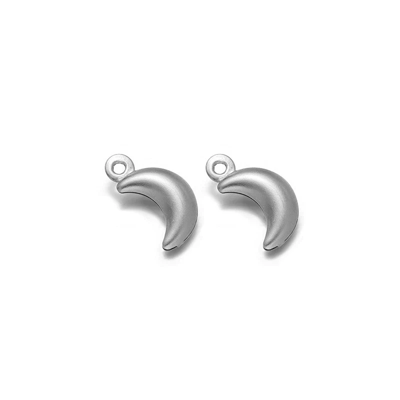 Stainless Steel Angel Heart Corn Hollow Pendant Accessories For Ladies Jewelry Diy - Image 21