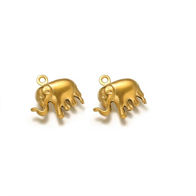 Stainless Steel Angel Heart Corn Hollow Pendant Accessories For Ladies Jewelry Diy - Image 7