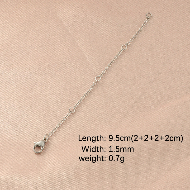 Stainless Steel Chain Jewelry Accessories With Lobster Buckle And Electroplating Process - Image 12