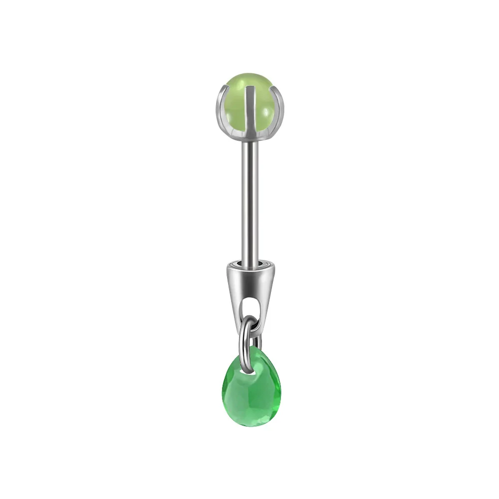 Stainless Steel Drop Shape Pendant Piercing Jewelry Electroplated Fashion Unisex - Image 19
