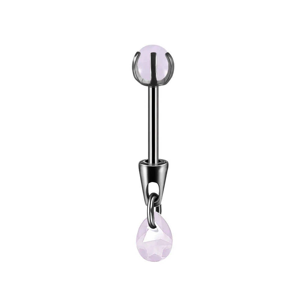 Stainless Steel Drop Shape Pendant Piercing Jewelry Electroplated Fashion Unisex - Image 26