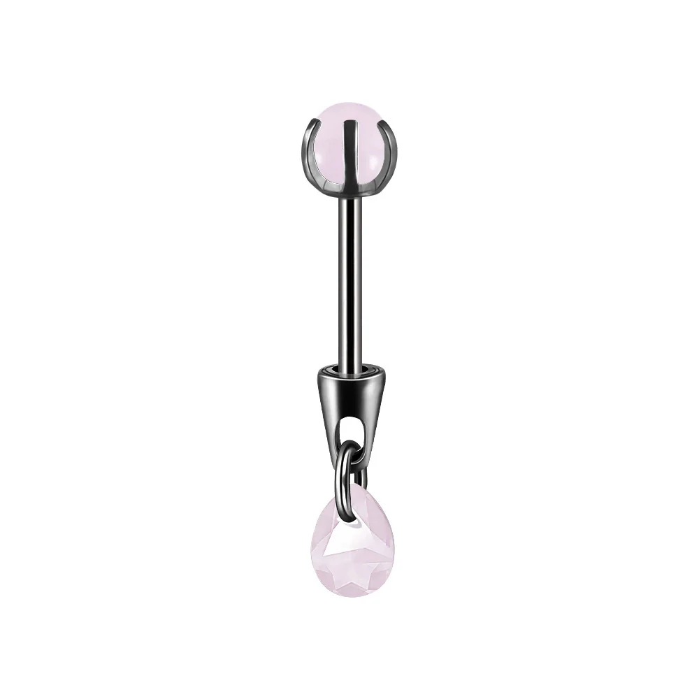 Stainless Steel Drop Shape Pendant Piercing Jewelry Electroplated Fashion Unisex - Image 28