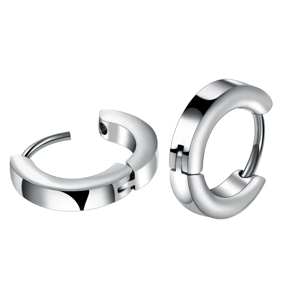 Stainless Steel Earrings Simple Style - Image 4