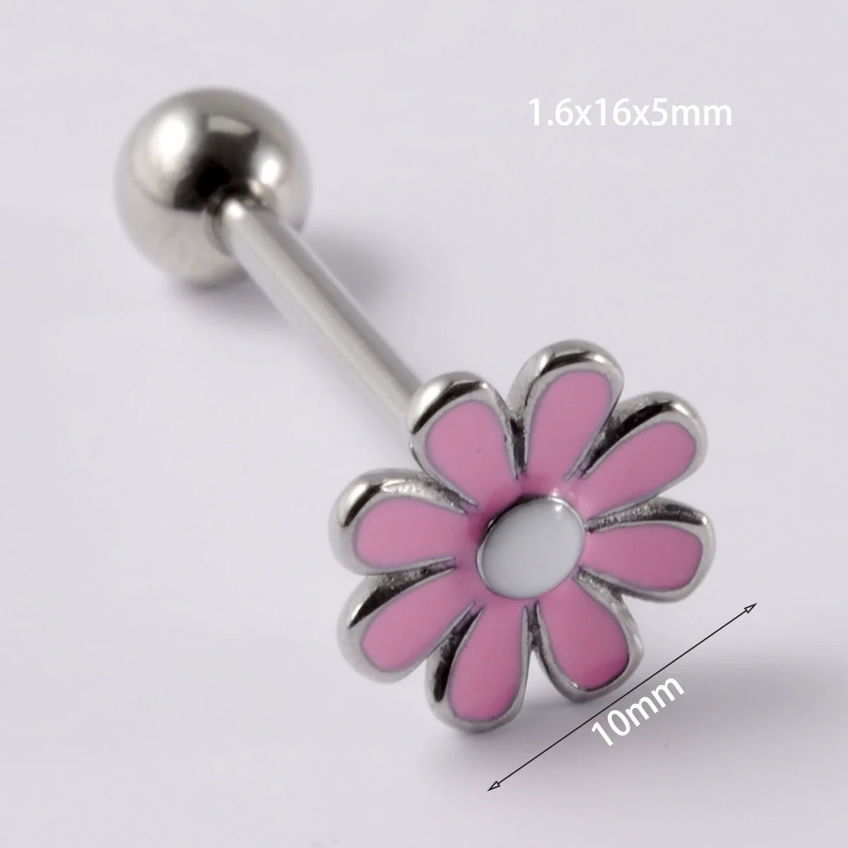 Stainless Steel Five Star Fashion Tongue Ring Hammershaped Electroplated Unisex Puncture Decoration - Image 18
