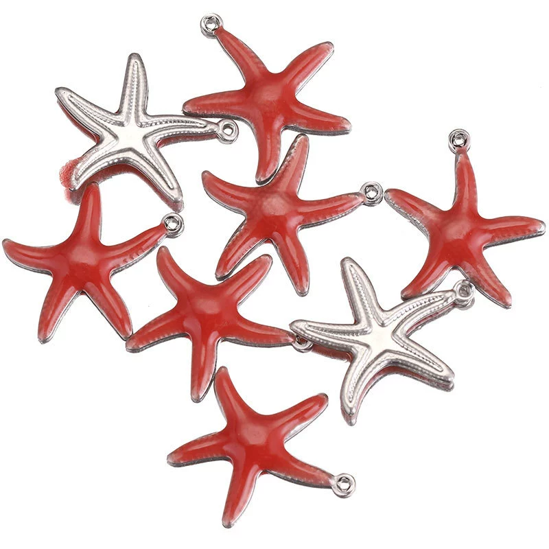 Stainless Steel Fivepointed Star Pendant Necklace Bracelet Diy Jewelry Accessories Electroplated Totem Niche Style - Image 8