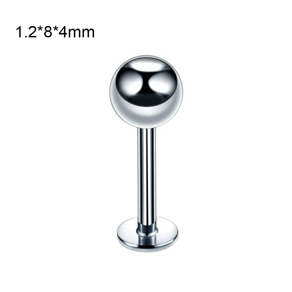 Stainless Steel Geometric Body Piercing Jewelry Electroplating Unisex Nose Ring Eyebrow Nail Lip Tongue Navel Ring - Image 22