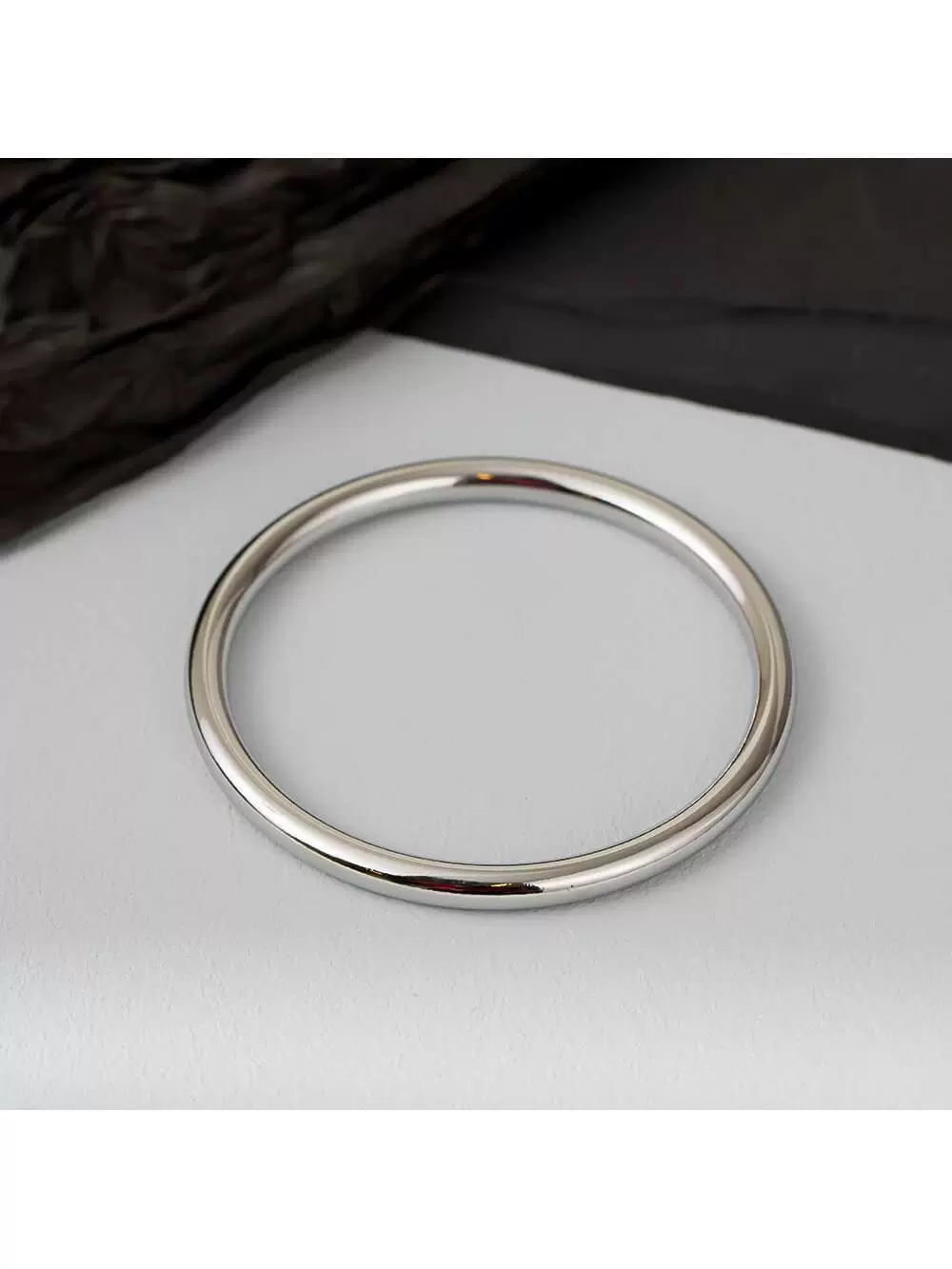 Stainless Steel Geometric Electroplated Imitation Gold Unfading Bracelet For Women - Image 6