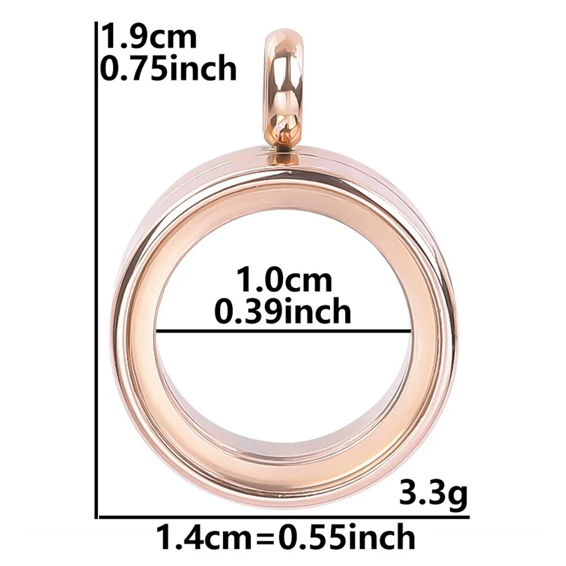 Stainless Steel Geometric Pendant Necklace With Electroplating Process - Image 36