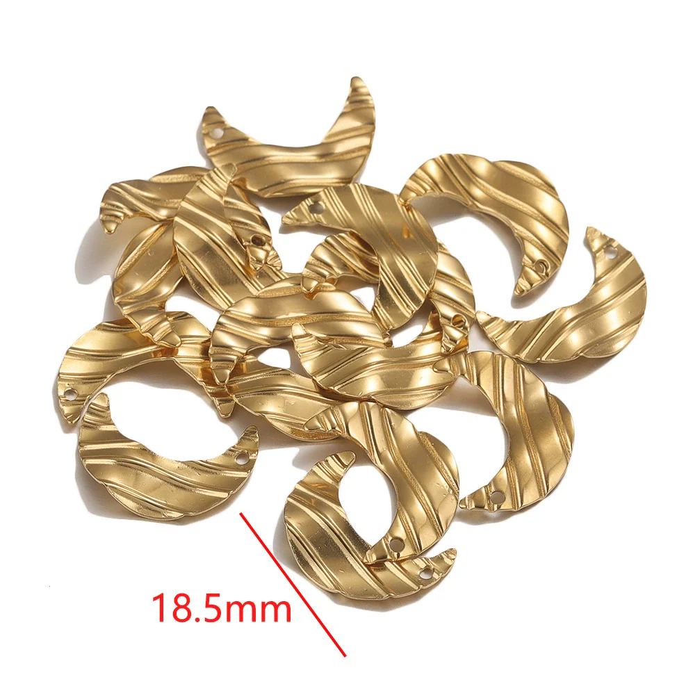 Stainless Steel Geometric Semiembossed Electroplated Earrings Pendant With Flower And Water Drop Design - Image 14