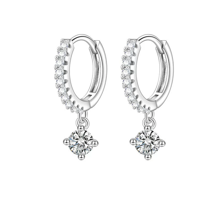 Stainless Steel Geometric Star And Moon Ear Cuffs Electroplated Light Luxury Women's Earrings - Image 14
