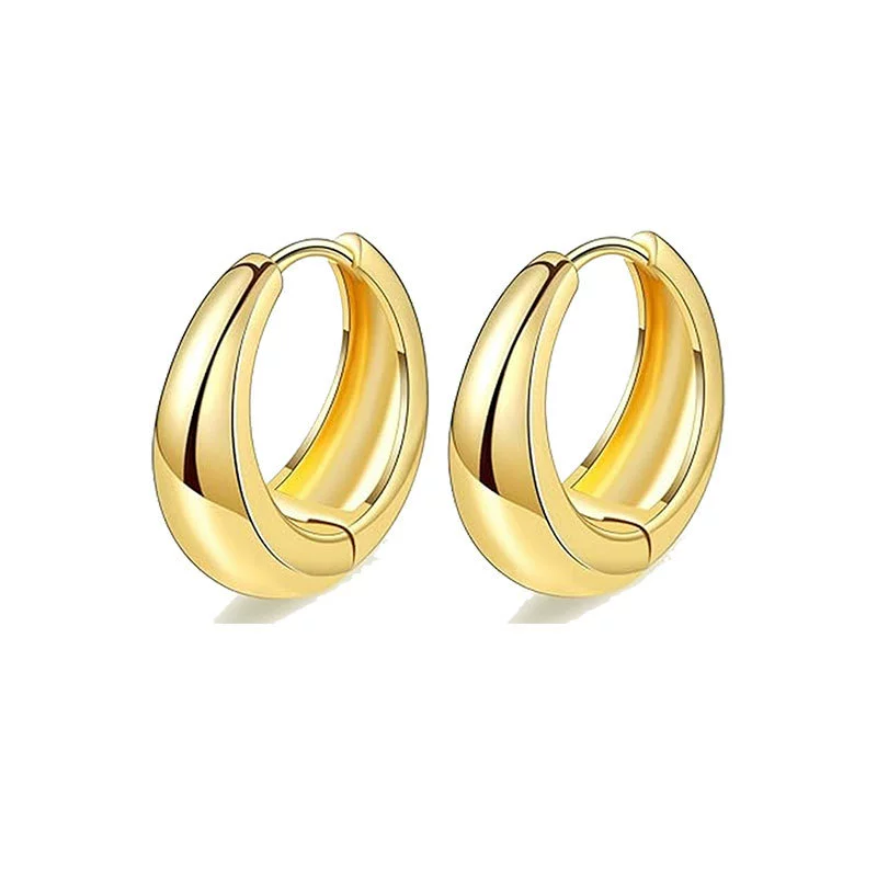 Stainless Steel Geometric Star And Moon Ear Cuffs Electroplated Light Luxury Women's Earrings - Image 25
