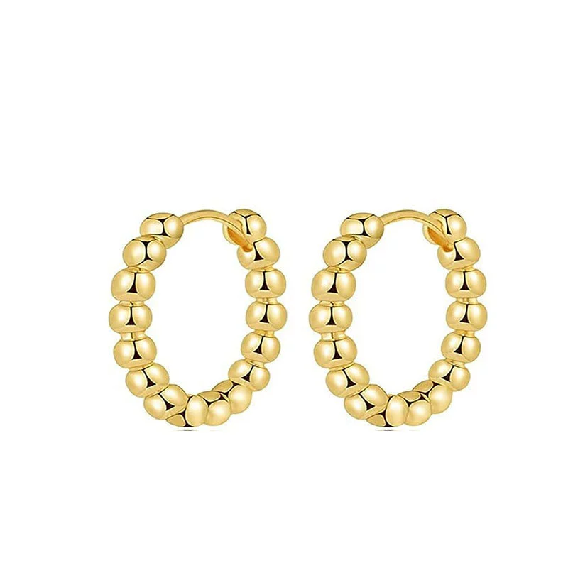 Stainless Steel Geometric Star And Moon Ear Cuffs Electroplated Light Luxury Women's Earrings - Image 29