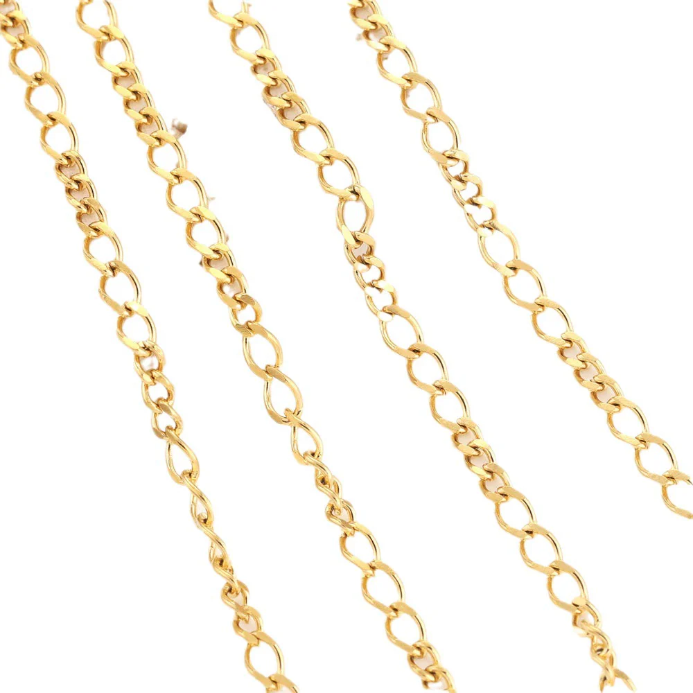 Stainless Steel Hip Hop Style Totem Pattern Oshaped Chain Jewelry Accessories Diy Handmade Pendant Necklace Bracelet - Image 5