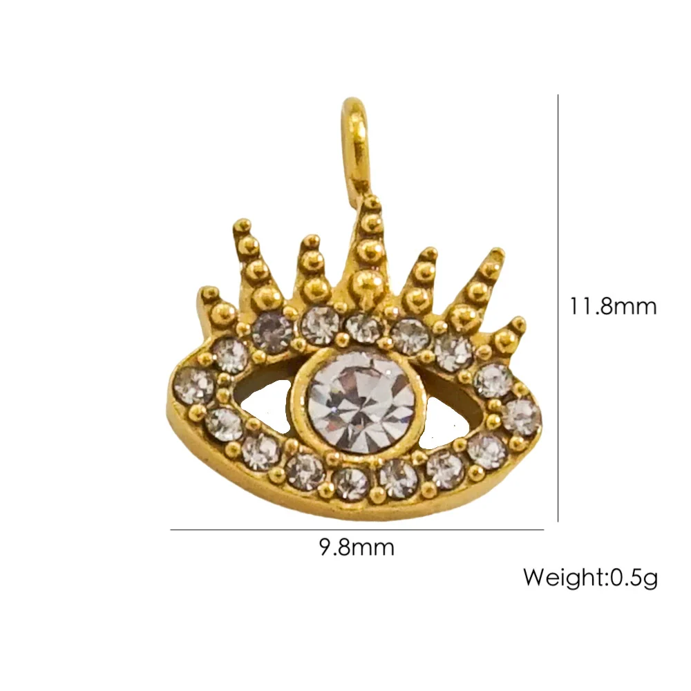 Stainless Steel Jewelry Accessories Electroplating Oil Dropping Diamond Allmatch Necklace Bracelet Earrings - Image 18