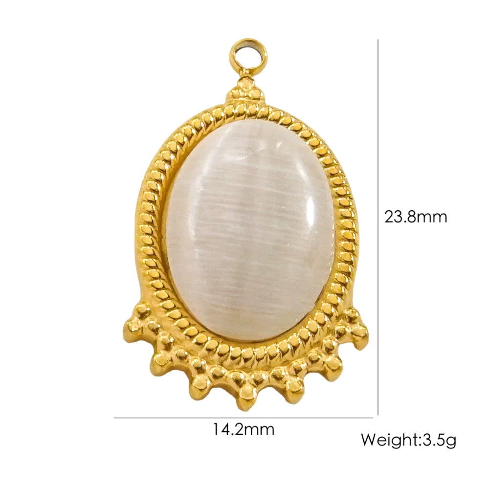 Stainless Steel Jewelry Accessories Electroplating Oil Dropping Diamond Allmatch Necklace Bracelet Earrings - Image 37