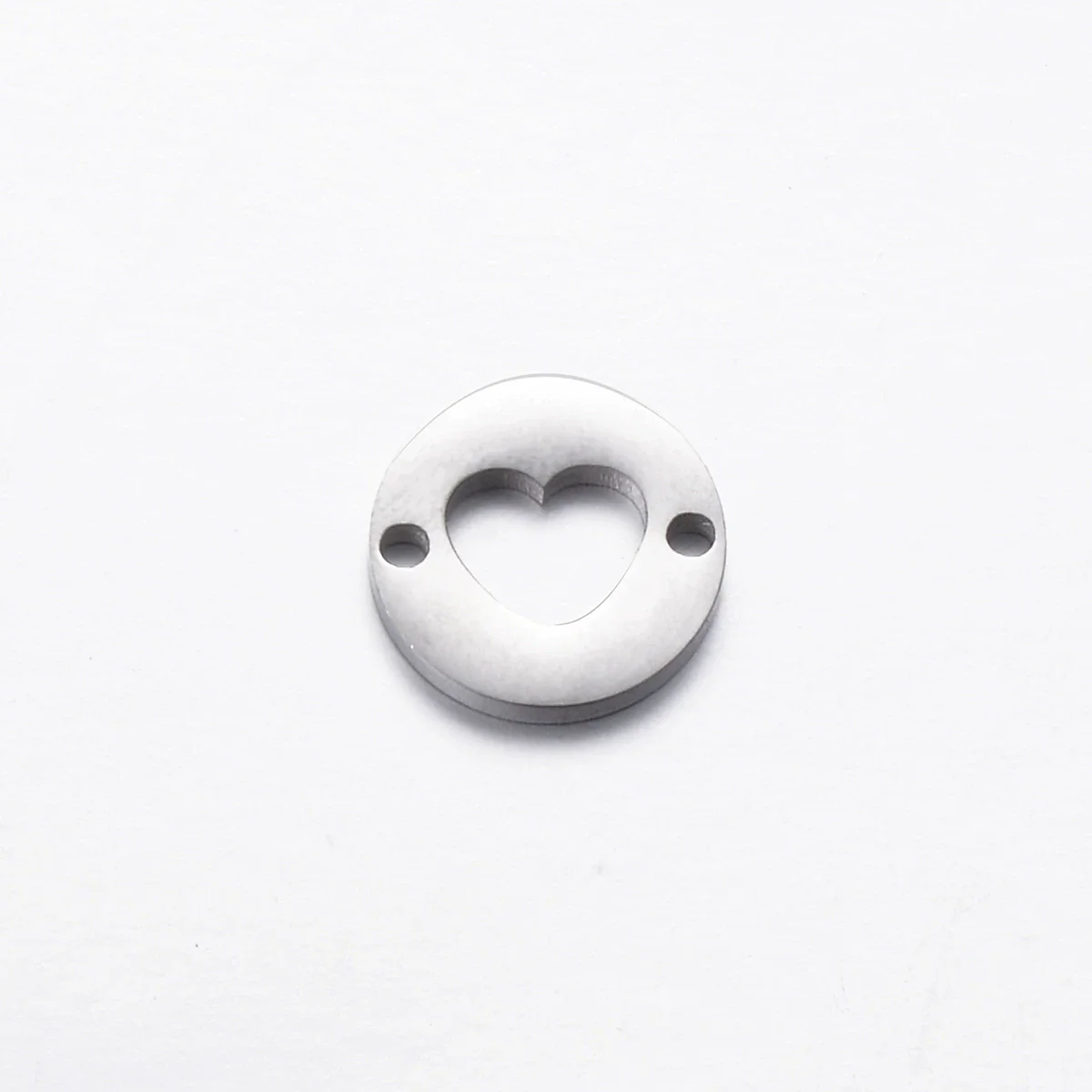Stainless Steel Jewelry Pendant With Geometric Shape Electroplating Palm Heart Infinite Symbol Turtle Mermaid Airplane Double Hole Design - Image 13