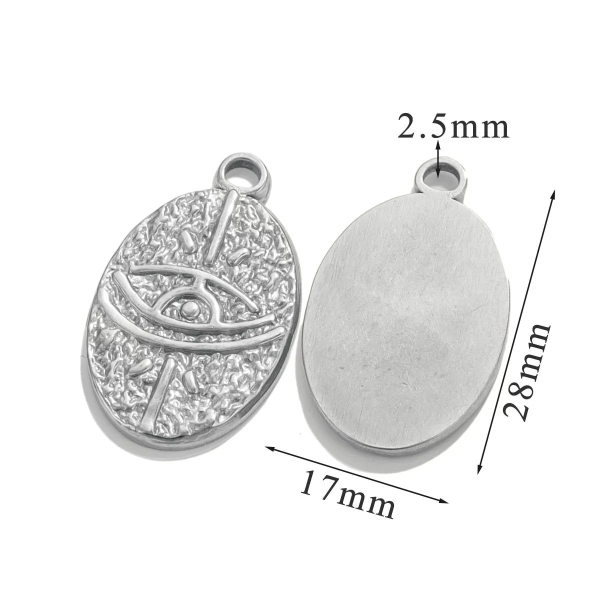 Stainless Steel Love Shape Tarot Sun Star Inspired Electroplated Necklace Pendant Jewelry Accessories - Image 9