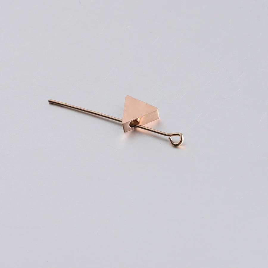 Stainless Steel Mirror Geometric Triangle Jewelry Accessories Diy Beads With Mirror Finish Polishing - Image 7